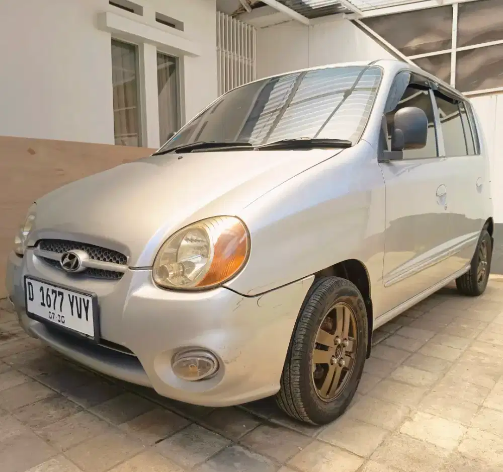 Hyundai Atoz MT Silver bersih cakep seger murah bu