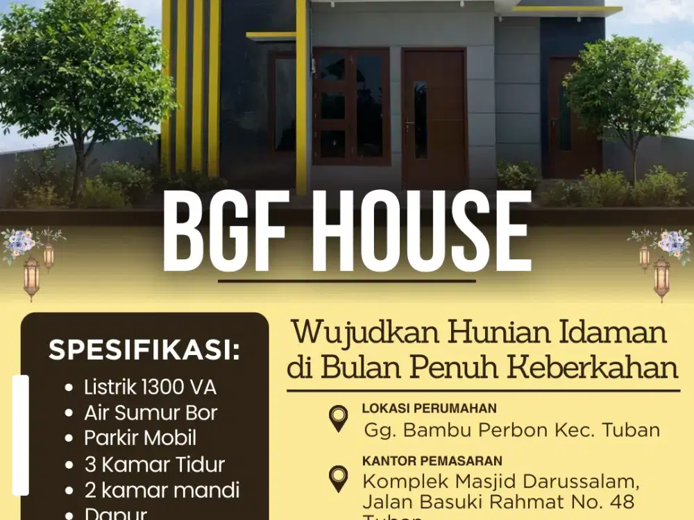 Hunian modern untuk sambut lebaran haji