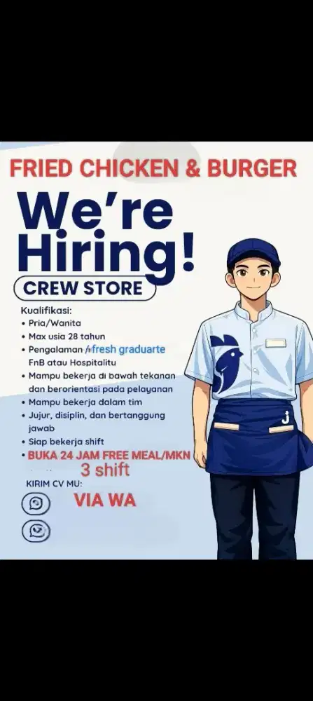 Fried chicken & burger ice cream tea