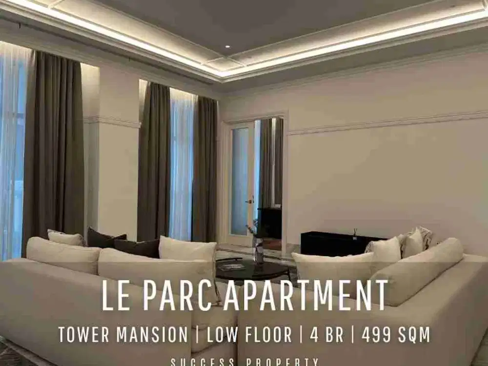 For Sell! Le Parc 4 BR +Studyroom Low Floor with City View Move-in Ready