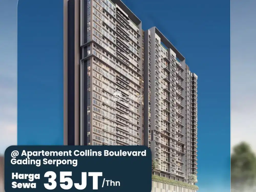 (IRV) DI SEWA APARTEMENT COLLINS BOULEVARD, GADING SERPONG