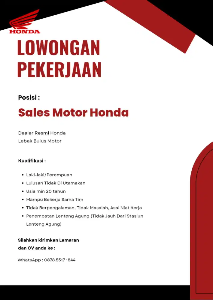 Sales Honda Motor