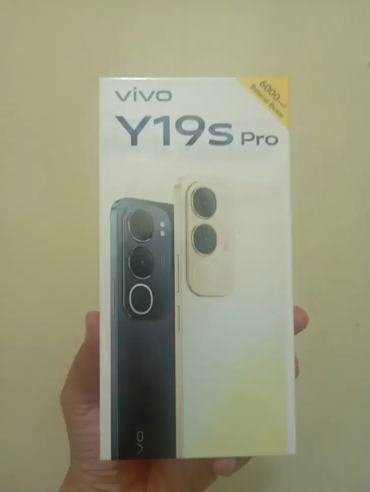 Vivo Y19s pro new segel box