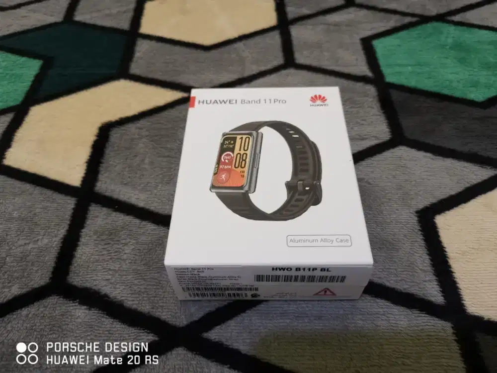 Huawei Band 11 Pro Black Versi Aluminum Alloy Case New Segel BNIB