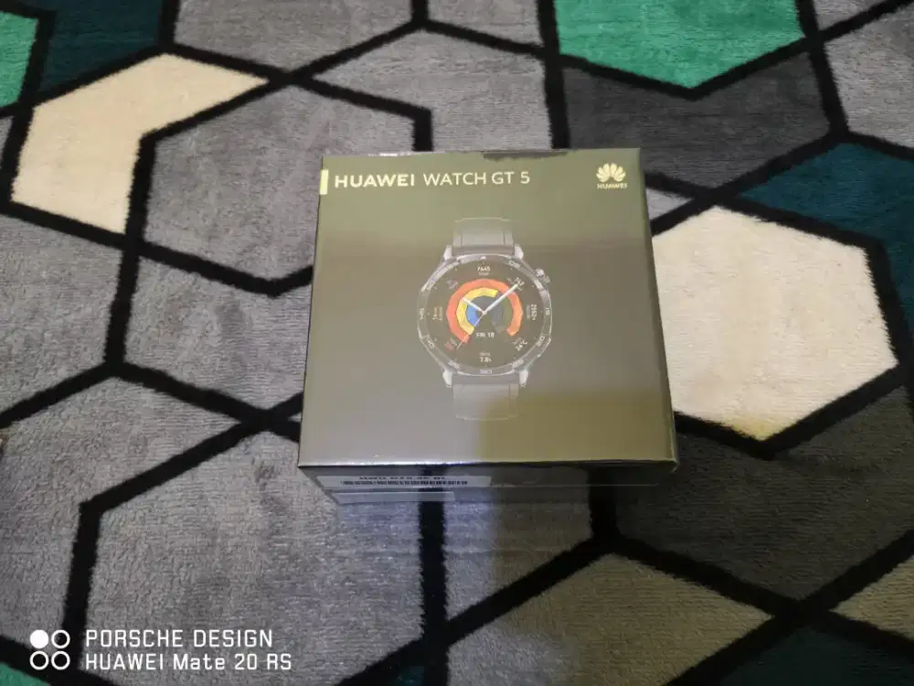 Huawei Watch GT 5 Hitam New Segel BNIB 46mm