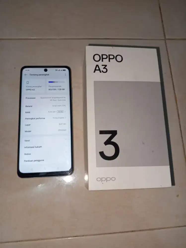 Oppo A3 ram 8/128