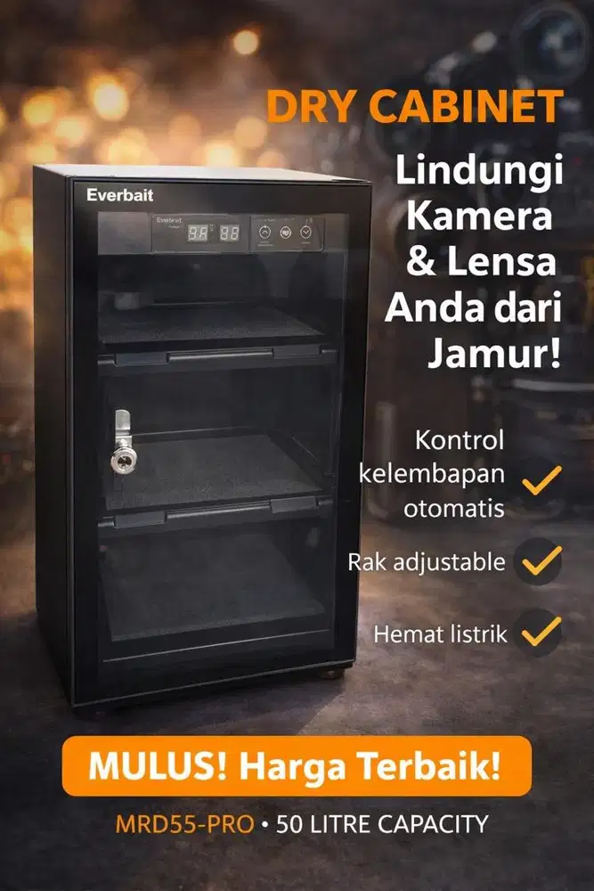 Everbait YowesOnline Everbait Dry Cabinet MRD-55PRO 50L