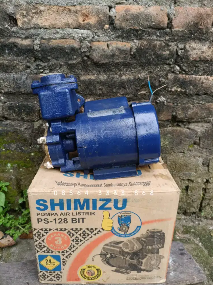 Pompa air shimizu ps 128 bit siap pasang bs tt pompa rusak