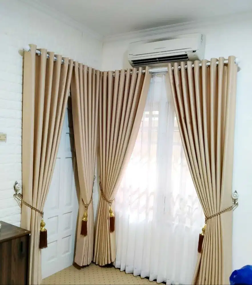 Tukang Gorden Blackout Pasang Sekat Klinik Hordeng Gordyn Vitrase