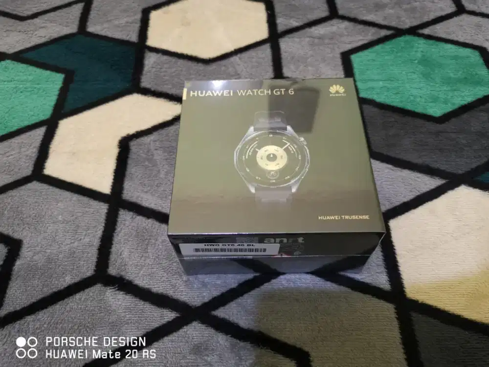 Huawei Watch GT 6 Hitam New Segel BNIB 46mm