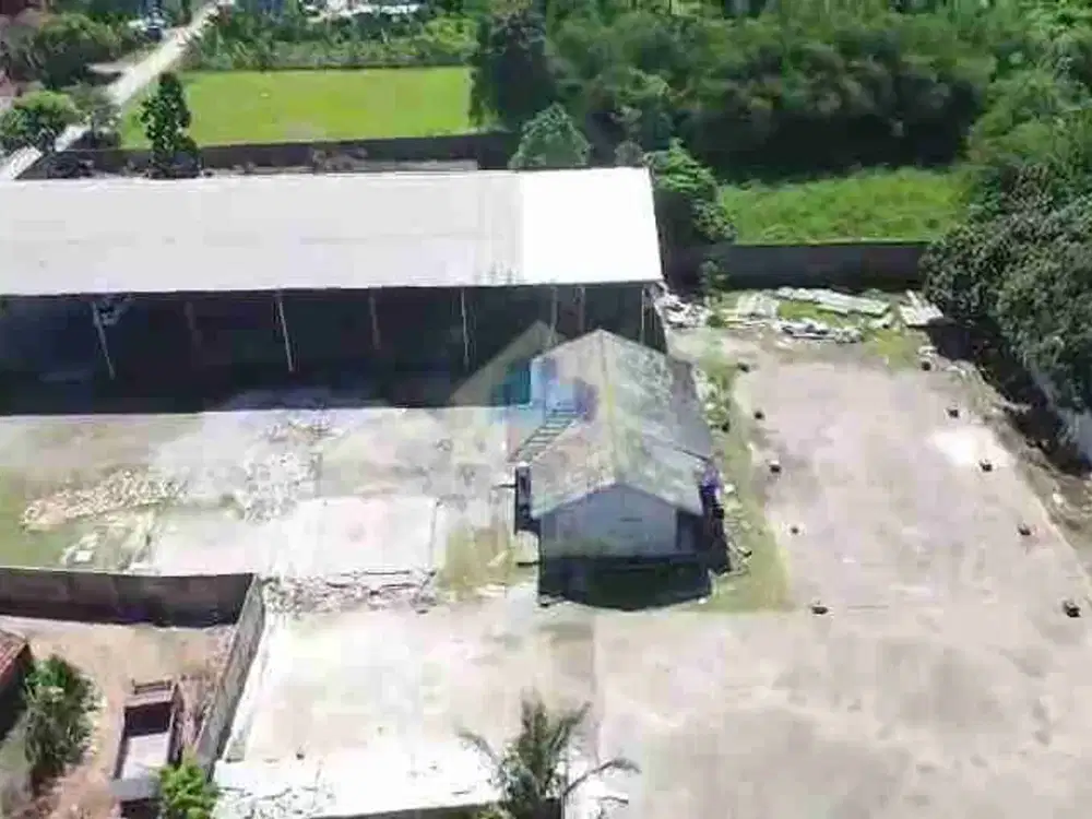 Tanah ada Bangunan Workshop di Gunung Maloko Utama, Cisauk - Dekat BSD