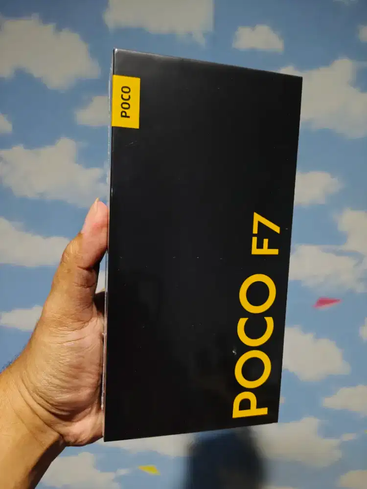 Poco f7 12/512gb baru dan segel