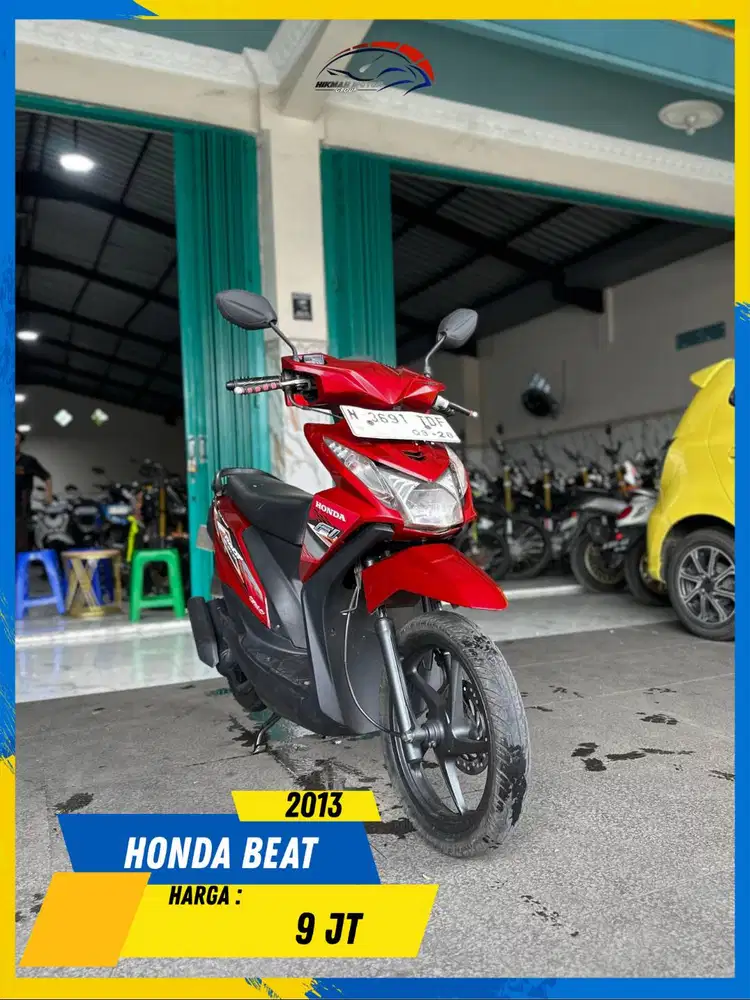 HONDA BEAT 2013 MURAH MERIAH MASZEHH HIKMAH MOTOR KEPUH