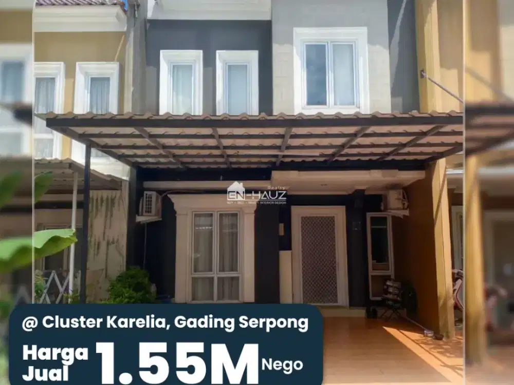 (TI) Dijual Rumah Karelia Lokasi Strategis Dekat Aniva