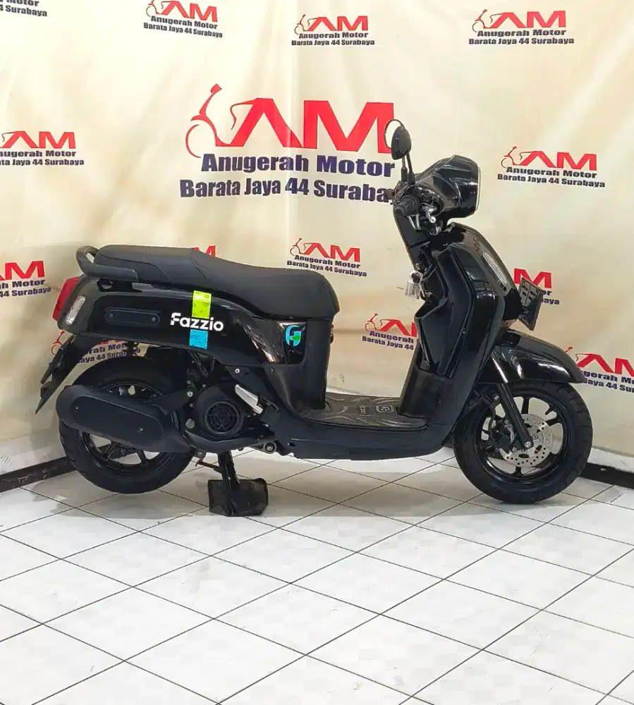 Ready Yamaha Fazzio 125 Shutter key Tahun 2025 warna Hitam