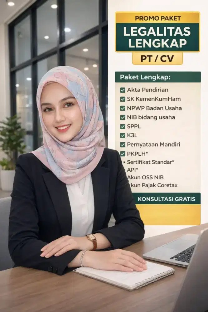 Perlengkapan Usaha Kantor PT