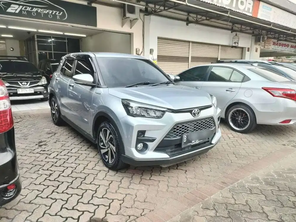 RAIZE 1.0 G TURBO 2021 SILVER AUTOMATIC TOYOTA NON GR TSS