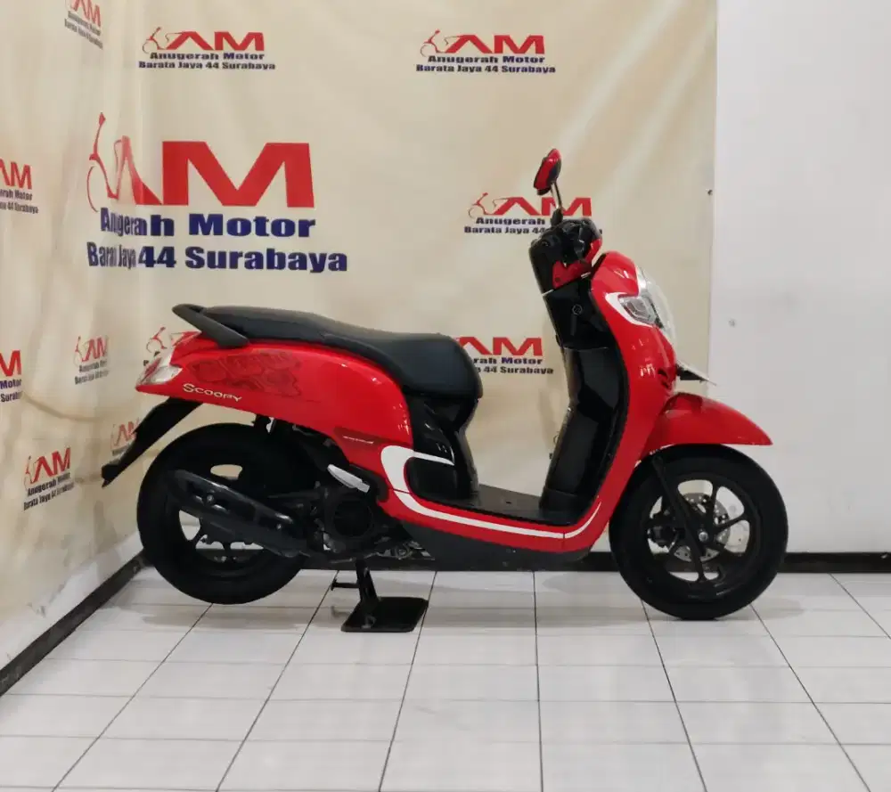 Ready scoopy sporty Tahun 2018 Warna merah
