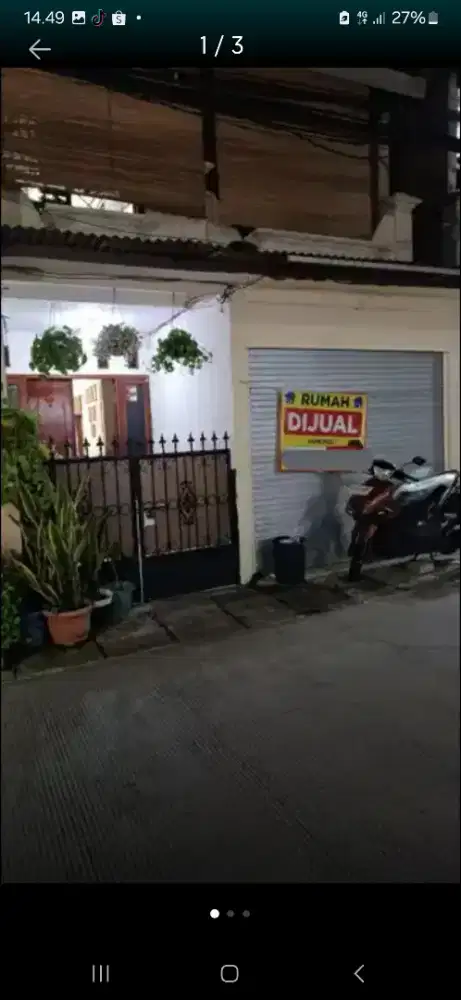 Di jual rumah 2 tkt