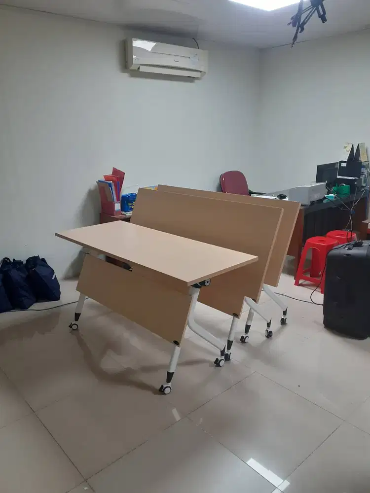 Meja Lipat Meja Folding / Folding Table bahan Melamine