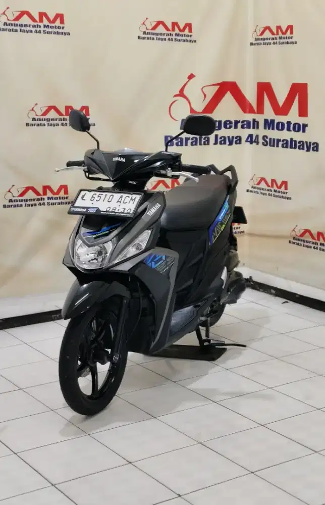 Km 4 Ribu Yamaha Mio M3 125 Tahun 2025 warna Hitam