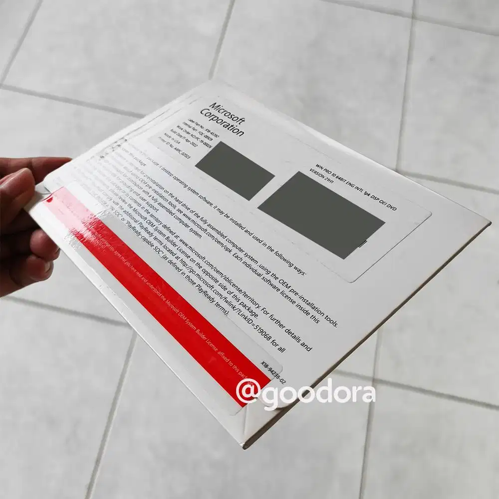 Windows 10 Pro 64bit Original OEM DSP OEI DVD Version 21H1