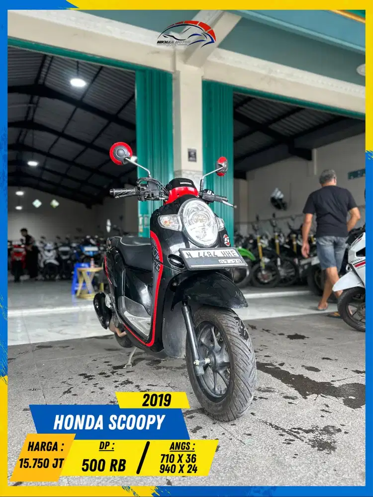 HONDA SCOOPY 2019 MANTAP BETUL MASZEHH HIKMAH MOTOR KEPUH