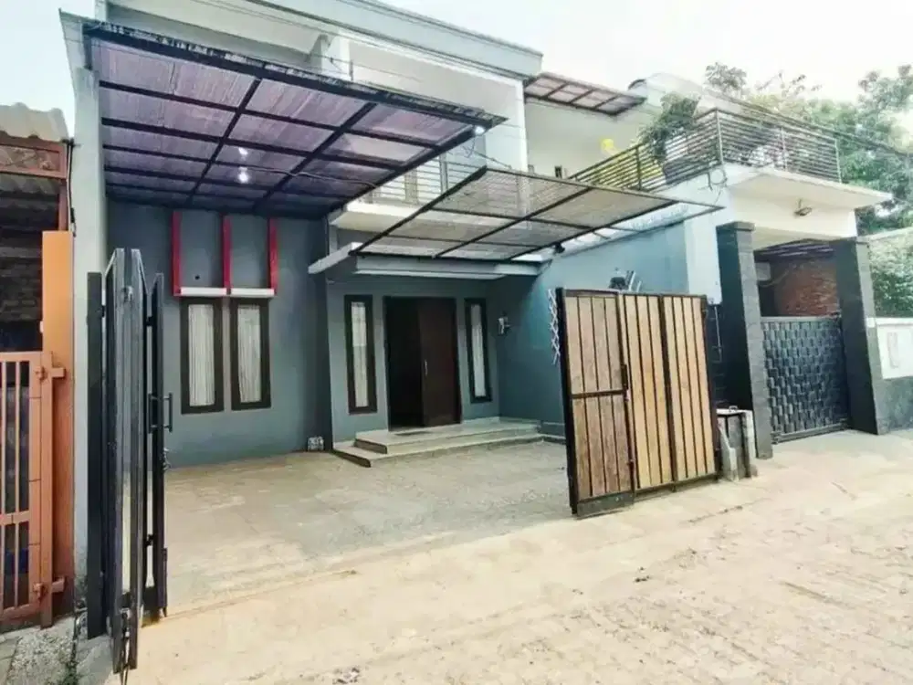 Rumah LT 155 SHM 8 Mnt ke LRT Station Jatibening Baru Siap KPR J-33471