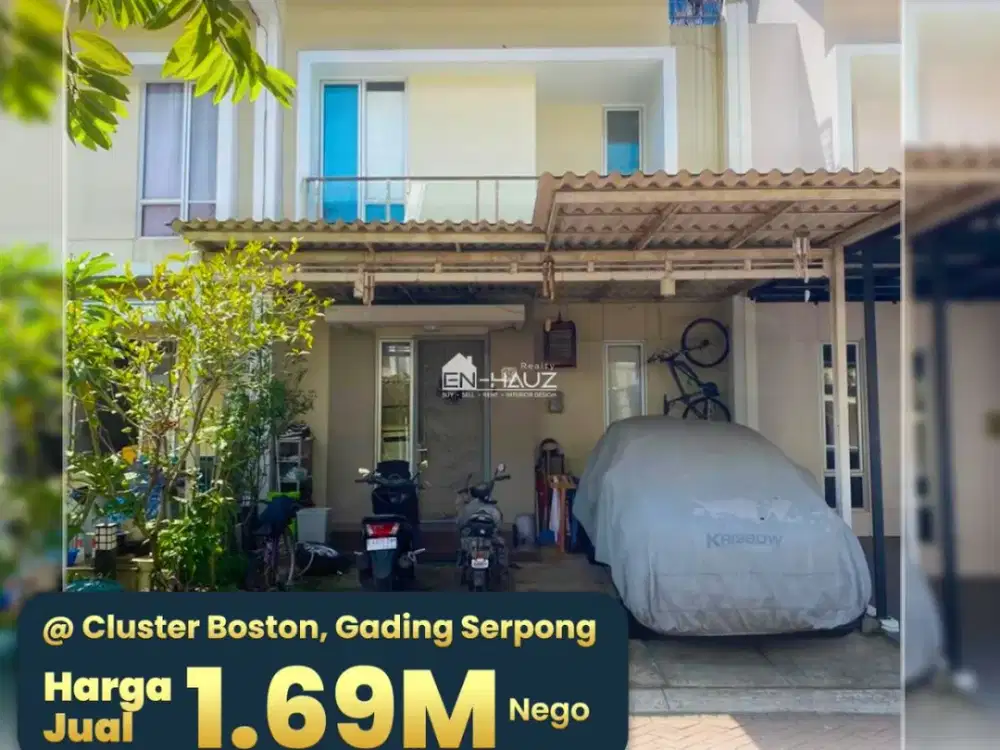 (TI) Dijual Cepat Rumah Boston Lokasi Strategis Dekat Aniva, sekolah saint John