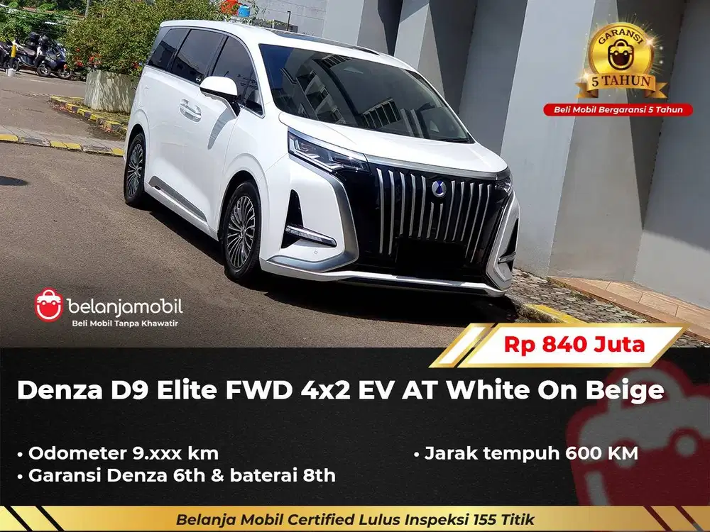 [ LOW KM 9RB ] Denza D9 D 9 Elite FWD 4x2 EV AT 2025/2024