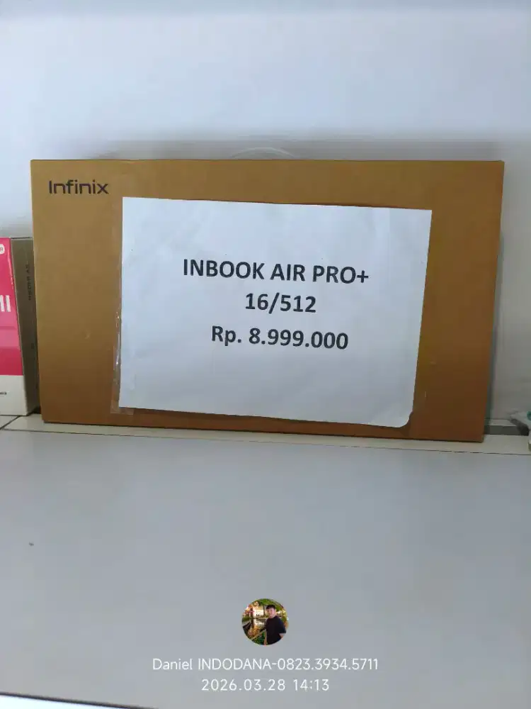 Infinix laptop air pro+ ready stok ditoko Atlantis
