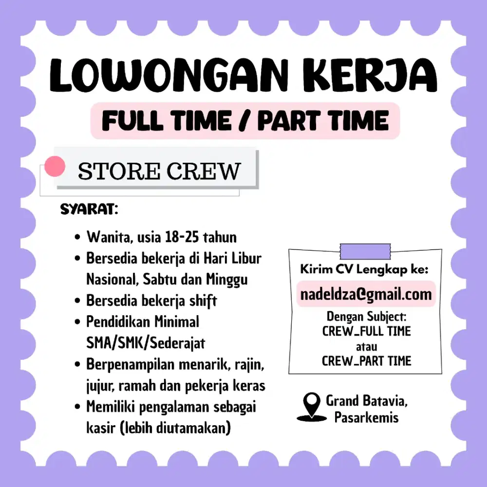 Loker Store Crew