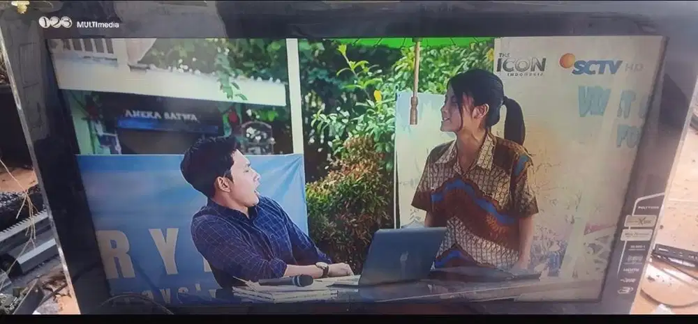 TV LCD Merk Politron 32 type PLM 3211 Siap Pakai