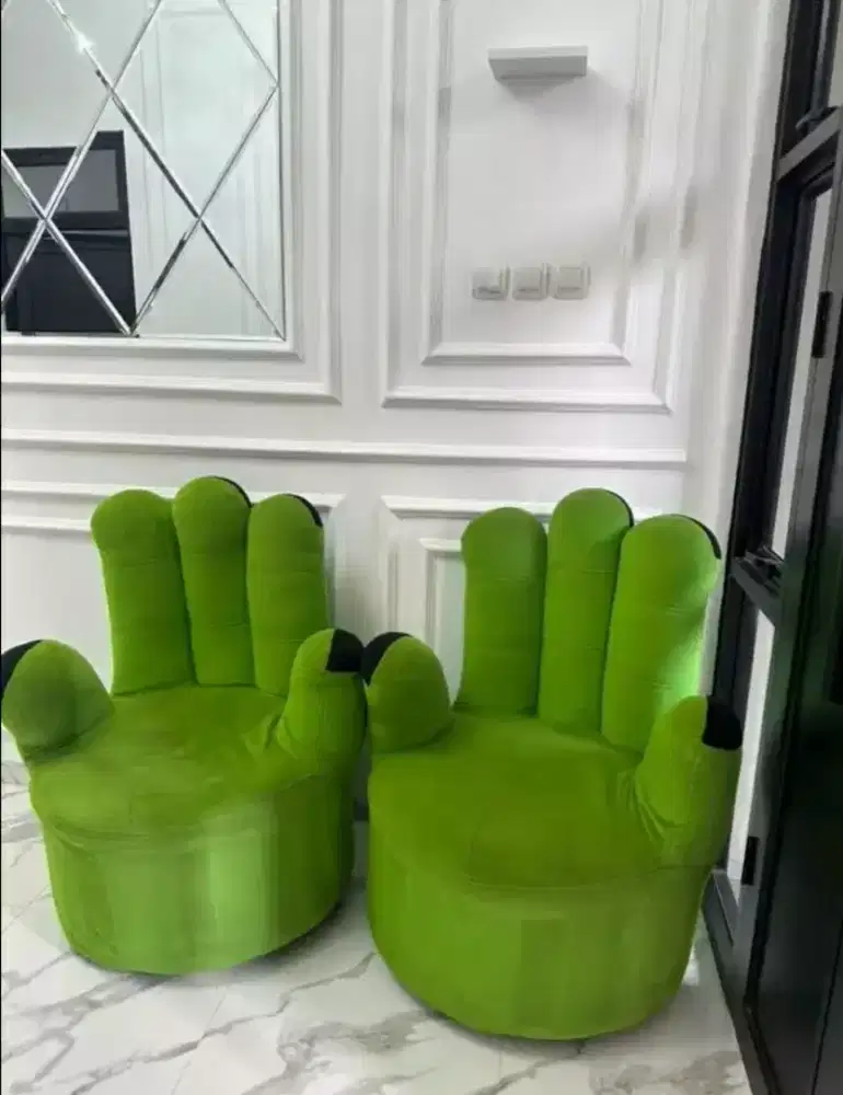 2 pasang kursi tangan