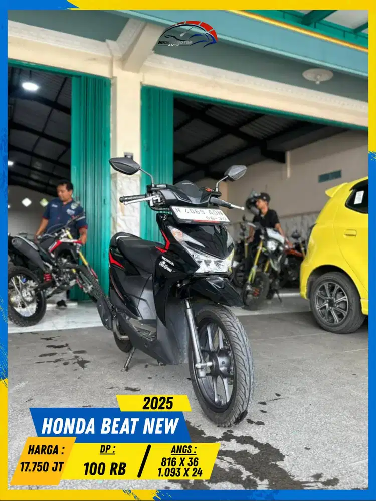 HONDA BEAT NEW 2025 BEKAS RASA BARU BOSKUU HIKMAH MOTOR KEPUH