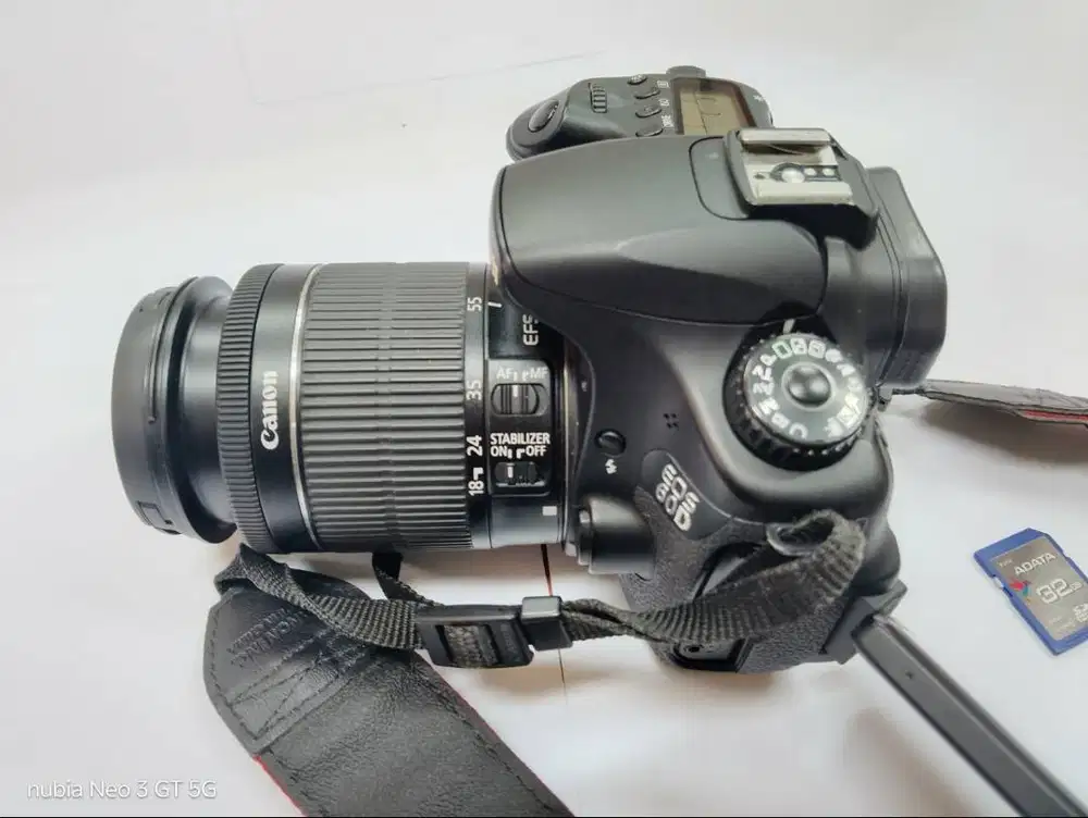 JUAL: CANON EOS 60D + Lensa 18-55mm