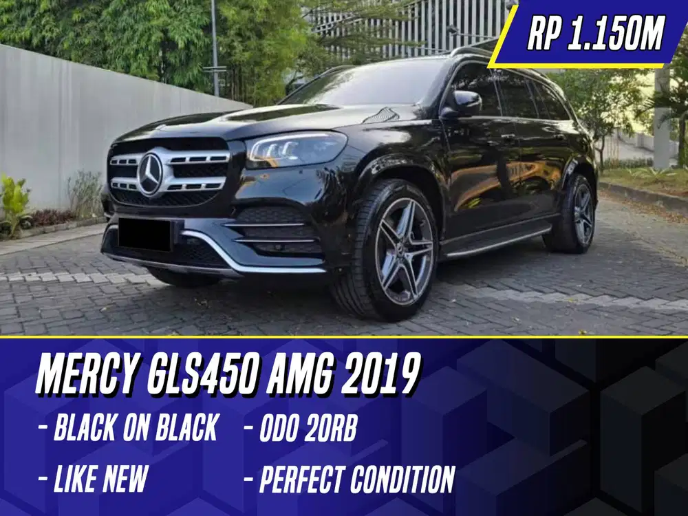Mercedes Benz GLS450 AMG 2019 Black Hitam Mercy GLS 450 VIP Seats