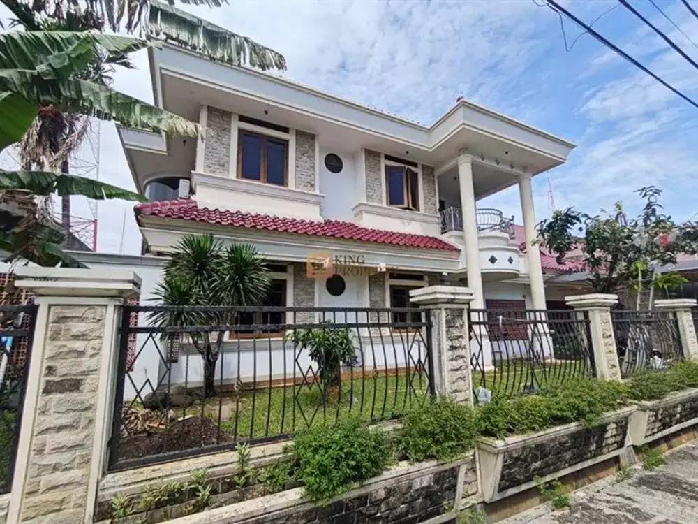 Kawasan OLD Money Jual Rumah 2Lt. Semifurnished di Komplek Perumahan Eksklusif Kobkamtib Joglo Akses ke Bandara Soekarno-Hatta, Toll JORR W2, Stasiun