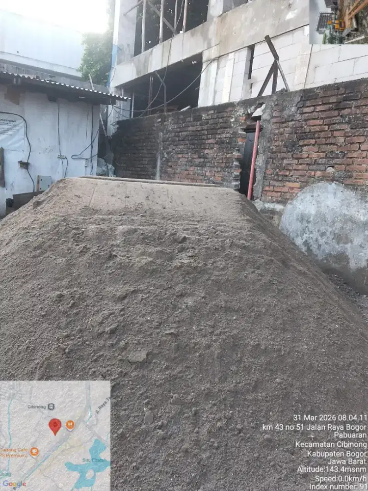 Pasir pasang Abu batu sirdam limestone batu belah makadam pasir urug