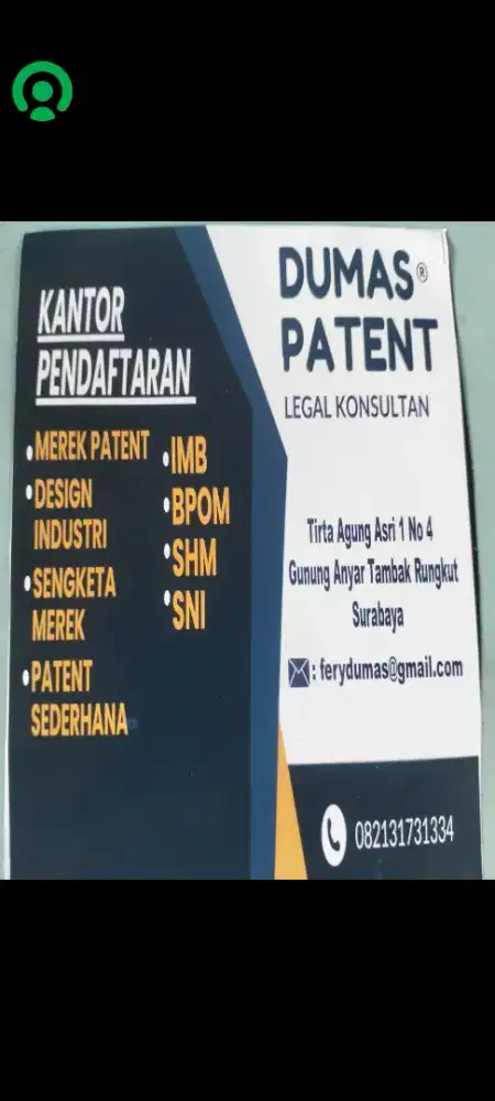 Jasa pengurusan ijin  merk ,BPOM,,sni,dan lainya