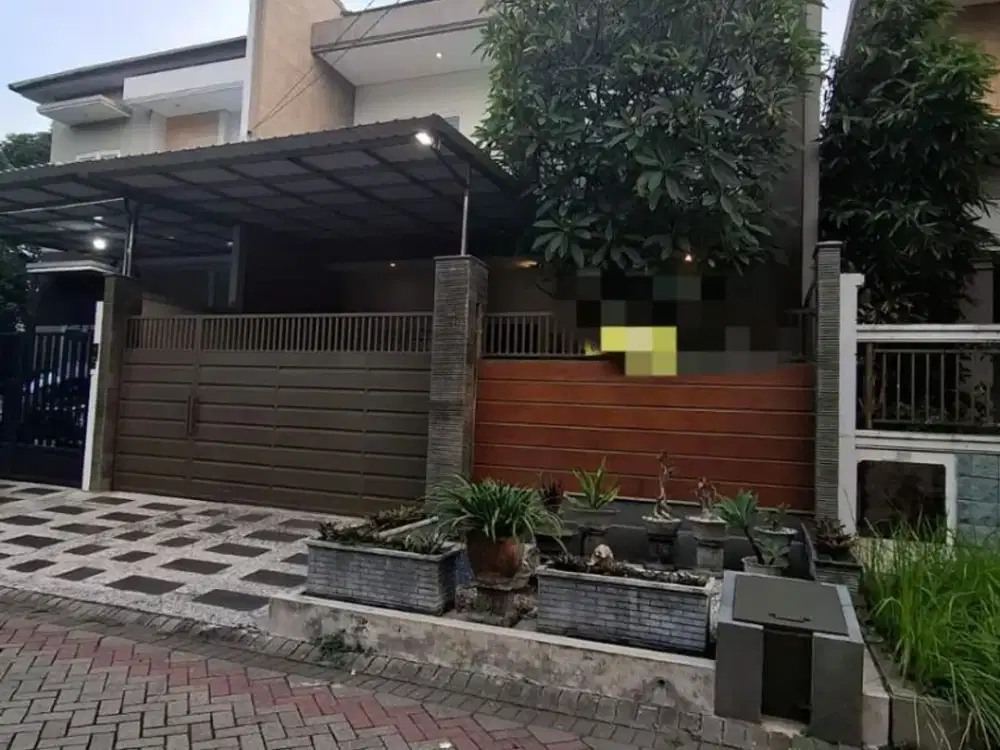Dijual Rumah Full Furnished Araya 1 Galaxy Bumi Permai Surabaya