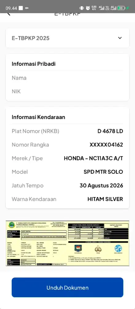 Vario Techno 110 tahun 2010