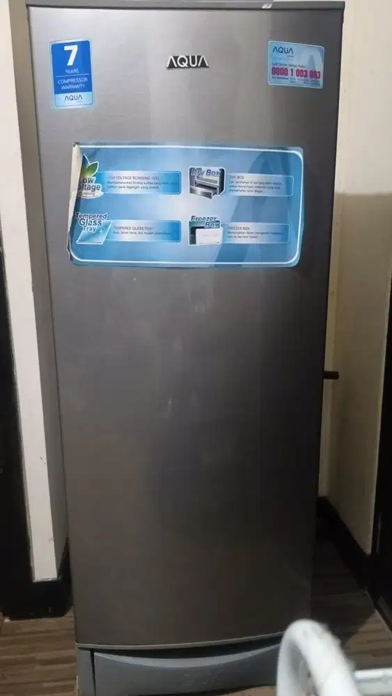 KULKAS AQUA 1 PINTU JUAL MURAH BERES2 APARTEMENT