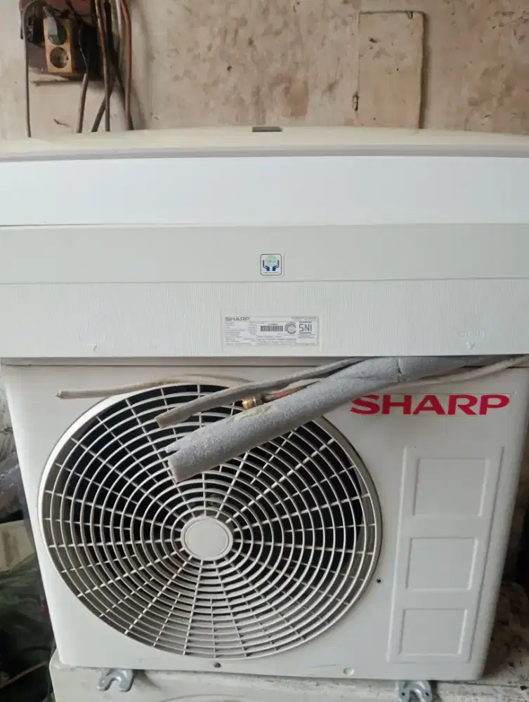 Ac second Sharp 1 pk berikut pasang bergaransi