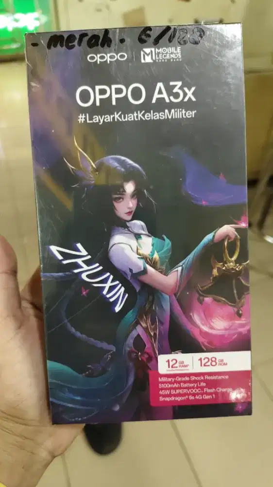 OPPO A3X 6/128 BARU murah