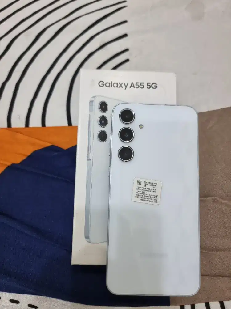 Samsung A55 5G 8/256 mulus lengkap