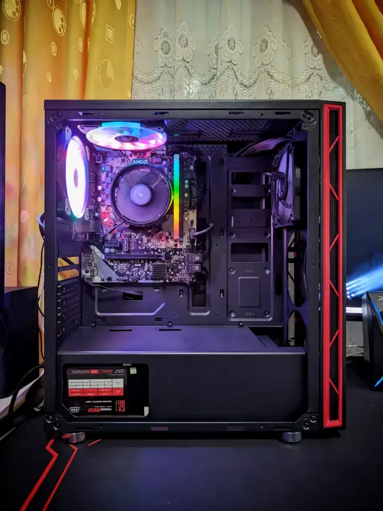 pc murah gaming oke ryzen 3200g (vega 8) / ram 8gb 3200mhz / ssd / hdd