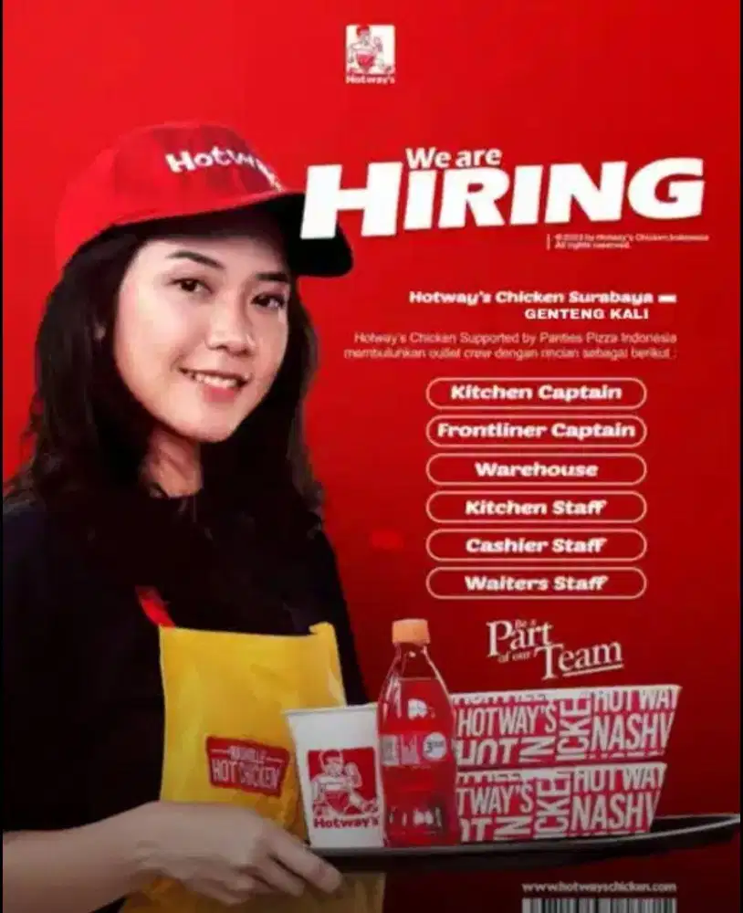 Lowongan pekerjaan hotways surabaya
