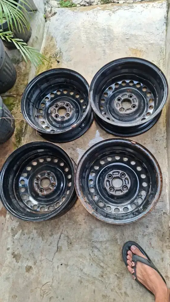 VELG KALENG ORI MOBILIO 2017 + DOP ORIGINAL SET MULUS