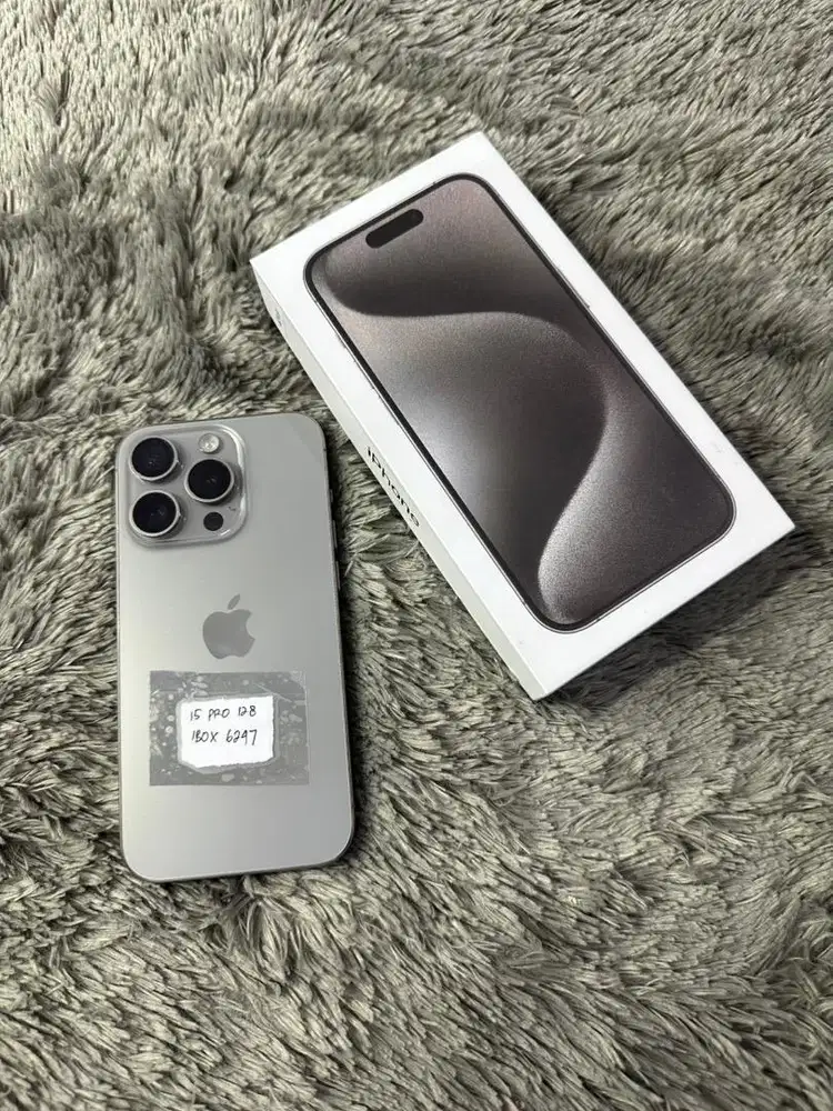 Iphone 15 pro 128 gb ibox mulus fullset oem